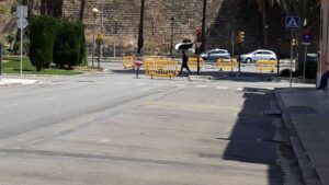 paseo maritimo cerrado