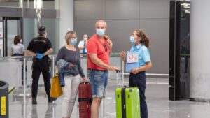 Primeros turistas en Mallorca tras el coronavirus