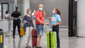Primeros turistas en Mallorca tras el coronavirus