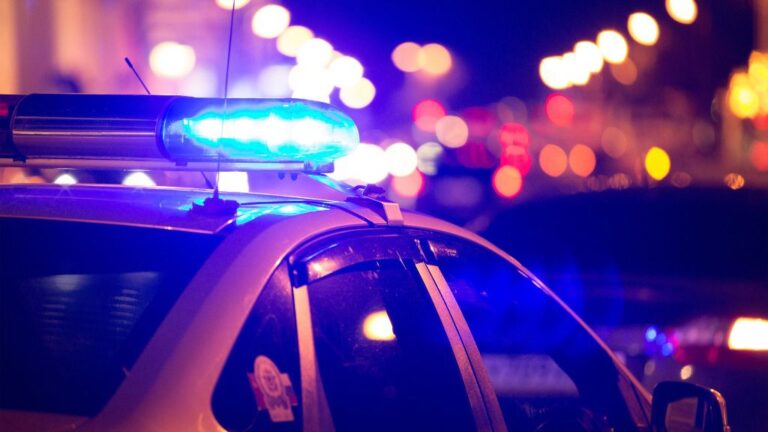 policía coche
