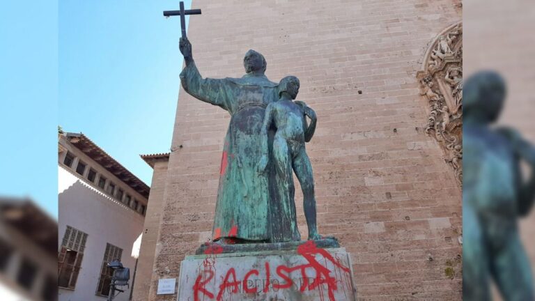 ataque estatua junipero serra