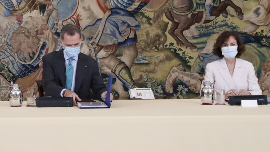 carmen Calvo, Pedro Sánchez, Felipe VI