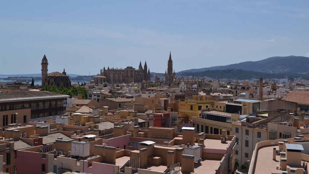 Palma desde el aire