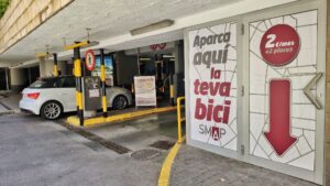 parking bicis plaza major