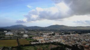 Arta murallas nubes