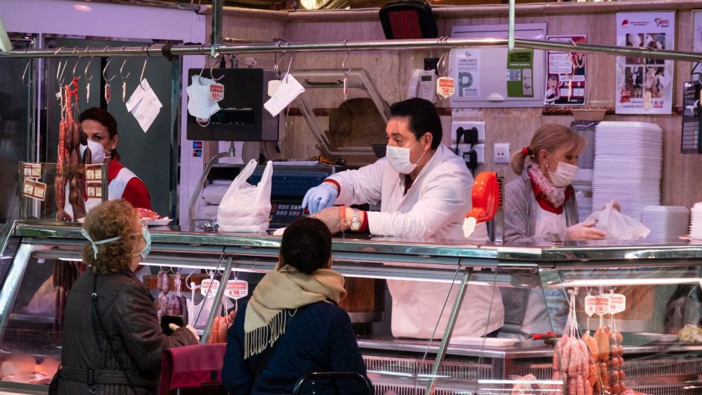 coronavirus comercio carniceria