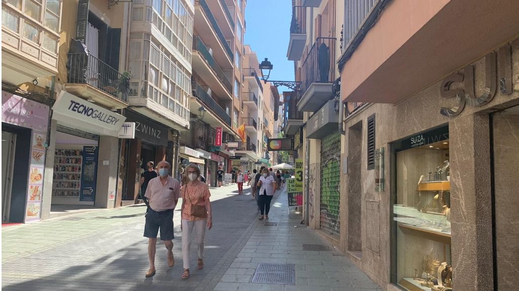 mascarilla gente calle