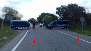 Control de los Mossos en Segri&agrave;