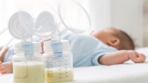 beb&eacute; leche materna