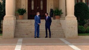 rey y sanchez marivent