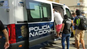 carteristas operaci&oacute;n polic&iacute;a nacional