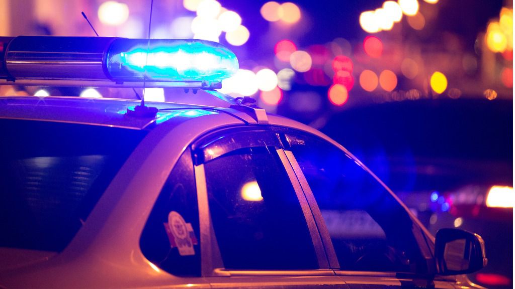 policía coche