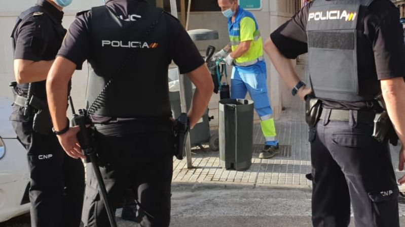 dispositivo policial palma