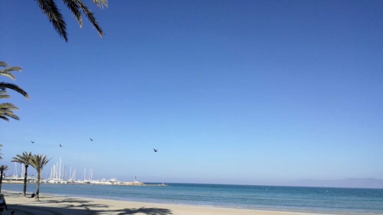 buen tiempo sol calor playa arenal