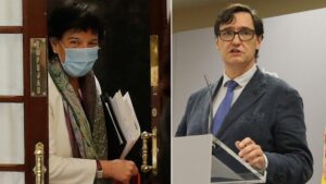 Celaa y Salvador Illa