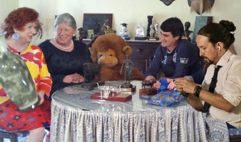 pablo iglesias morancos moño