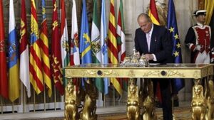 juan carlos I abdicacion