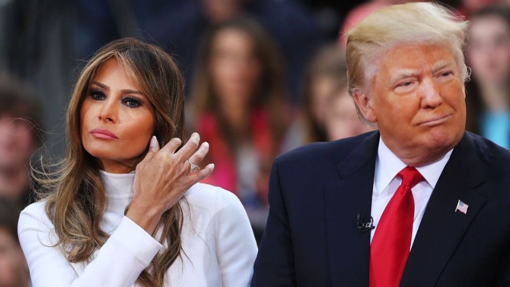 donald trump y Melania Trump