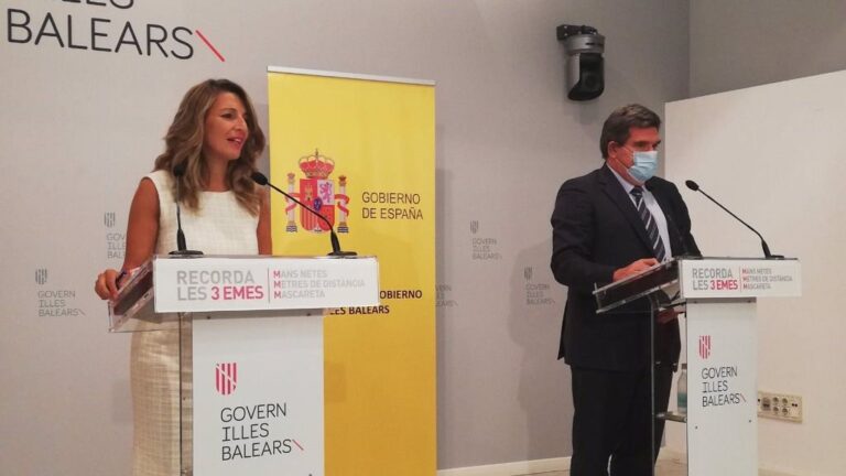 yolanda diaz y jose luis escrivá