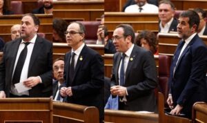 diputados presos junqueras Rull turull s&aacute;nchez