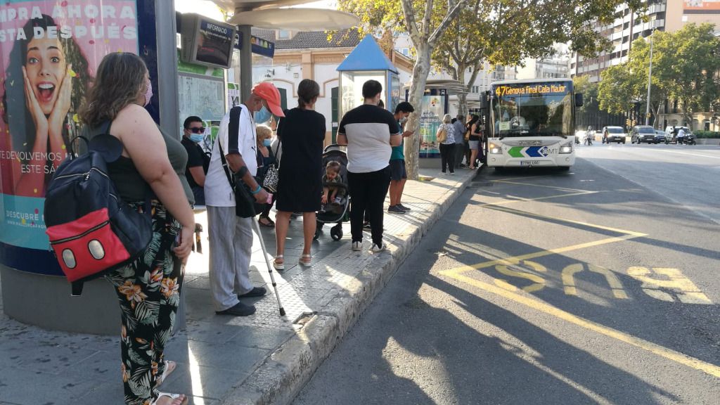 Huelga emt paradas