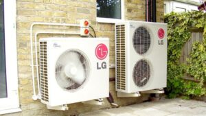 aire acondicionado calor electricidad