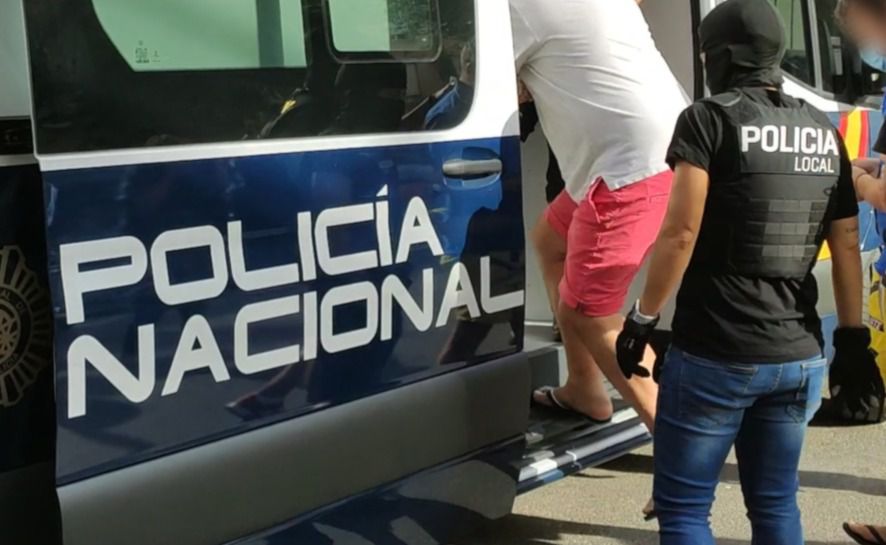 carteristas operación policía nacional