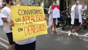 huelga medicos coronavirus