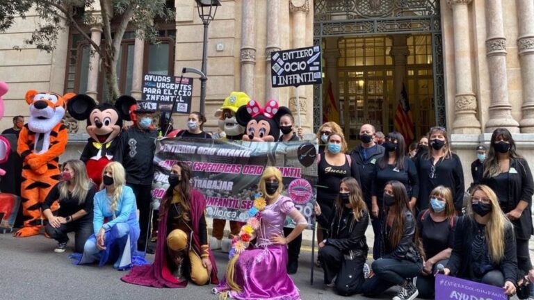 protesta ocio infantil coronavirus