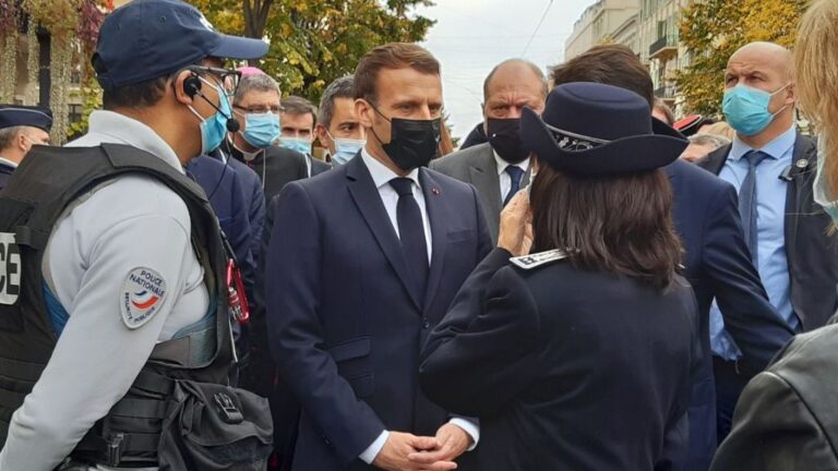 atentado niza 2020 macron