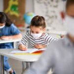 coronavirus colegio escuela mascarilla