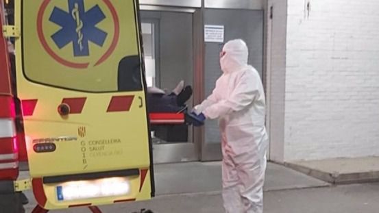 coronavirus ambulancia baleares