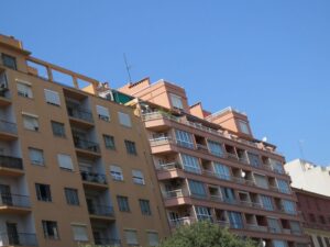 casas pisos edificios cielo buen tiempo calor sol despejado