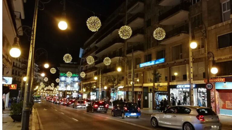 Navidad iluminacion luces compras
