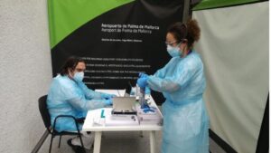 coronavirus control pcr aeropuerto palma