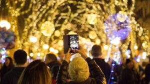 Encendido de las luces de Navidad en Palma