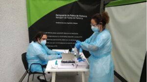 coronavirus control pcr aeropuerto palma