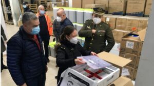 Las primeras vacunas contra la Covid 19 han sido entregadas a primera hora de este domingo