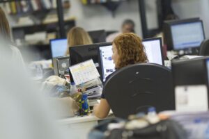 oficina trabajadores funcionarios