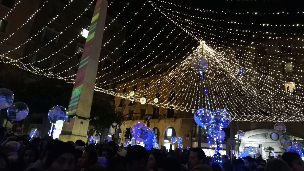 Encendido de luces Palma