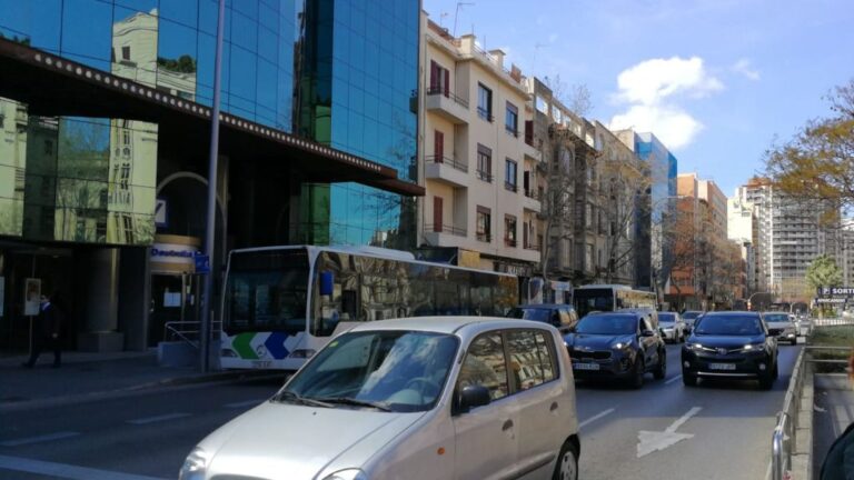 trafico coches Palma avenidas