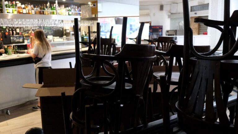 restaurante bar cierre