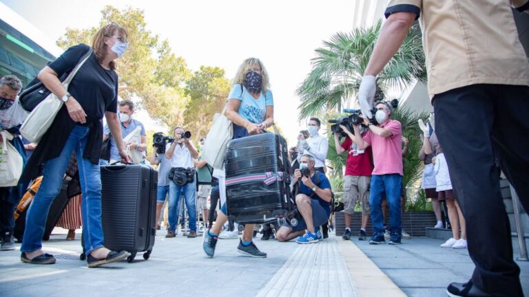 Primeros turistas en Mallorca tras el coronavirus
