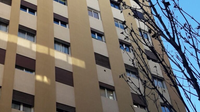 edificio, pisos, vivienda