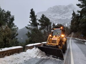 nieve serra tramuntana