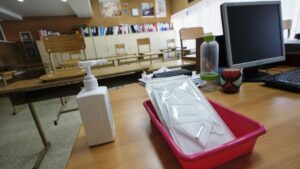 escuela aula clase coronavirus