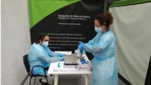 coronavirus control pcr aeropuerto palma