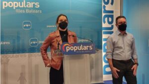 Marga Prohens y Miquel Jerez.