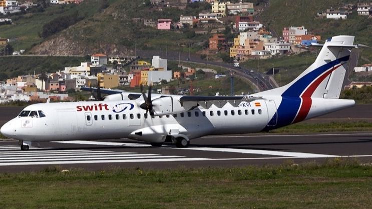 avión interislas