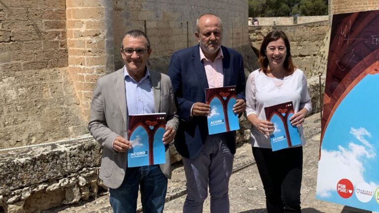 acuerdo gobierno govern pacto bellver 2019 armengol ensenyat yllanes